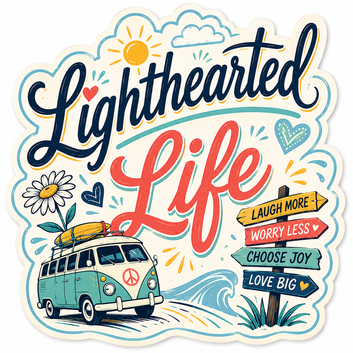Lighthearted Sticker Set